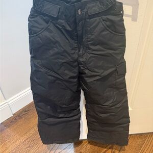 Columbia Black Casual Bottoms Quilted Design